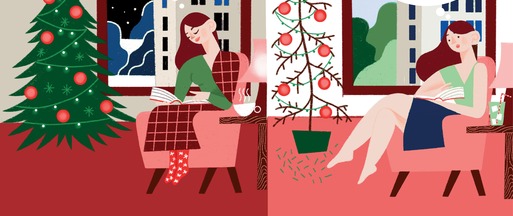 Poświąteczna zbiórka naturalnych choinek