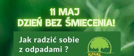 11 maj Dzień Bez Śmiecenia