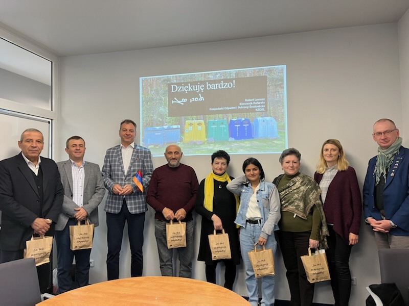 Wizyta studyjna delegacji Armeńskiej w siedzibie KZGRL