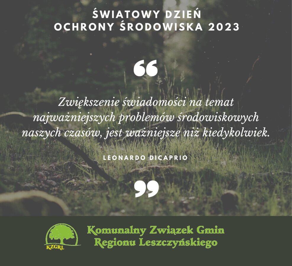 Światowy Dzień Ochrony Środowiska
