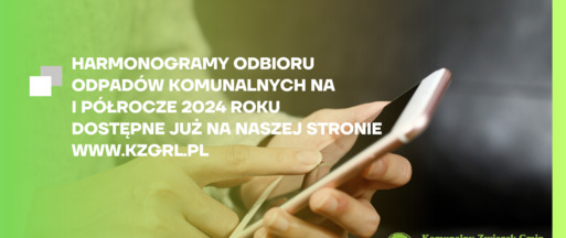 HARMONOGRAMY NA 2024 ROK JUŻ DOSTĘPNE