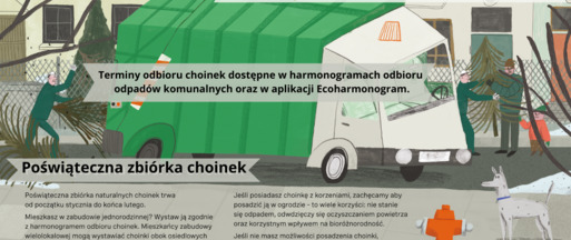 Do końca lutego trwa poświąteczna zbiórka naturalnych choinek.