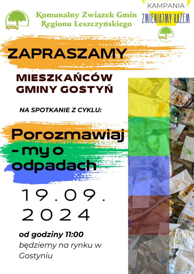 Mieszkańcy Gminy Gostyń, spotkajmy się na Rynku! 