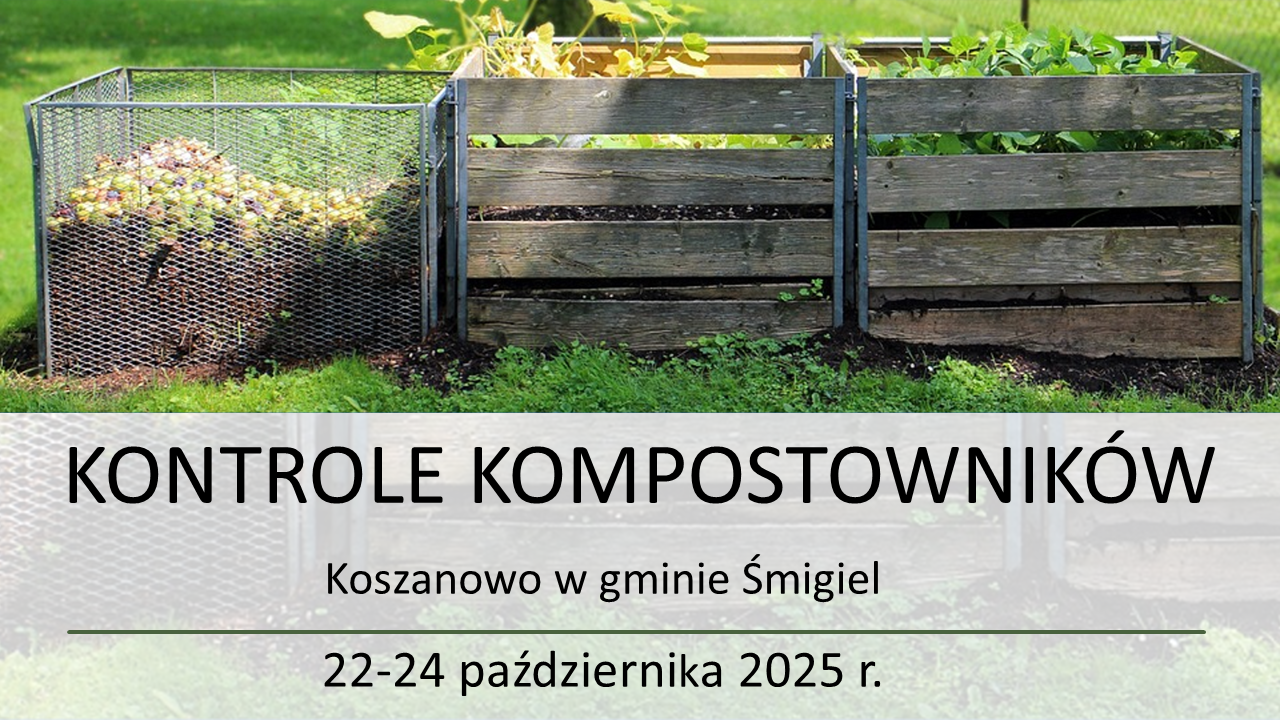 Kontrola kompostowników Koszanowo